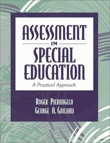 Cover image for Assessment in Special Education