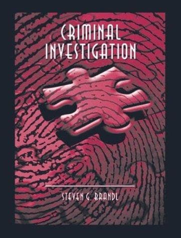 Cover image for Criminal Investigation