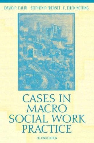 Cover image for Cases in Macro Social Work Practice, Second Edition