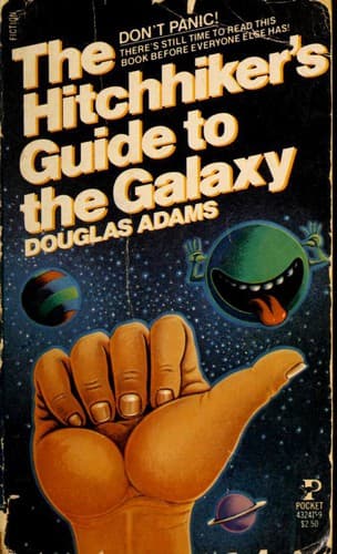 Cover image for The Hitchhiker's Guide to the Galaxy