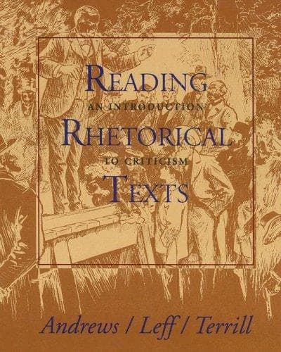 Cover image for Reading Rhetoric Texts
