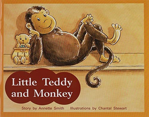 Cover image for Little Teddy and Monkey