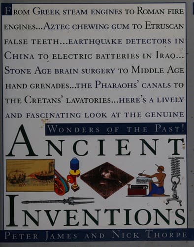 Cover image for Ancient inventions