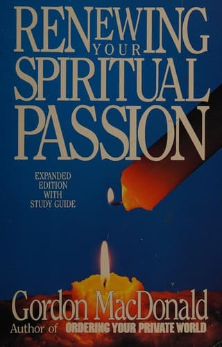 Cover image for Renewing your spiritual passion