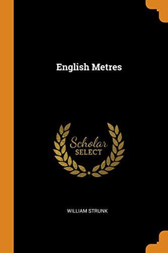 Cover image for English Metres