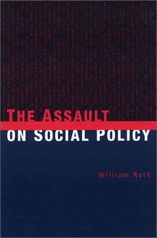 Cover image for The Assault on Social Policy
