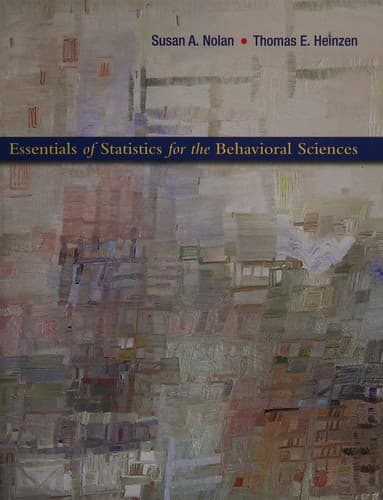 Cover image for Essentials of statistics for the behavioral sciences