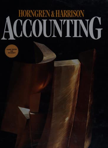 Cover image for Accounting