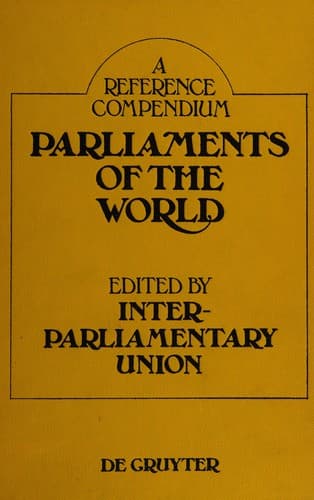 Cover image for Parliaments of the world