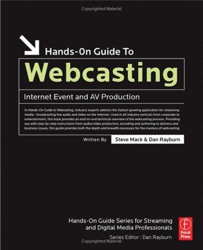 Cover image for Hands-On Guide to Webcasting