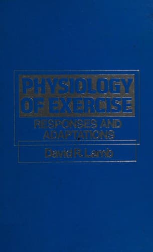 Cover image for Physiology of exercise