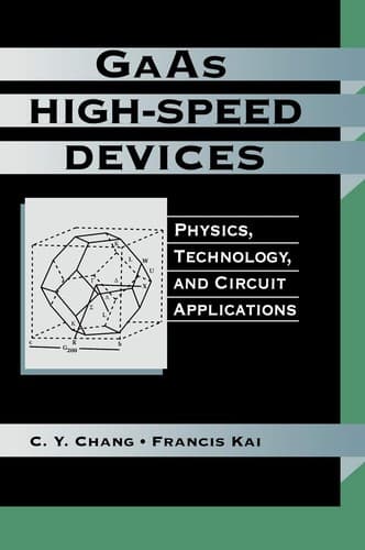Cover image for GaAs high-speed devices