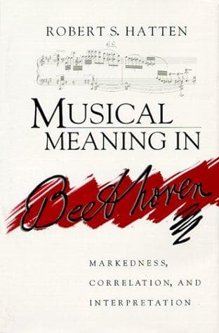 Cover image for Musical meaning in Beethoven