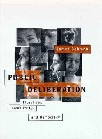 Cover image for Public deliberation