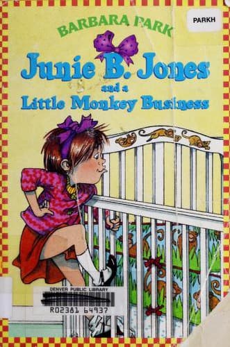 Cover image for Junie B. Jones and a little monkey business