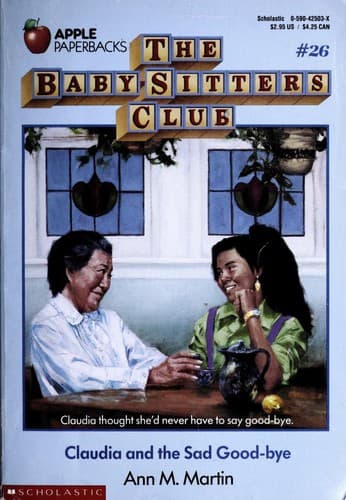 Cover image for Claudia and the Sad Good-bye