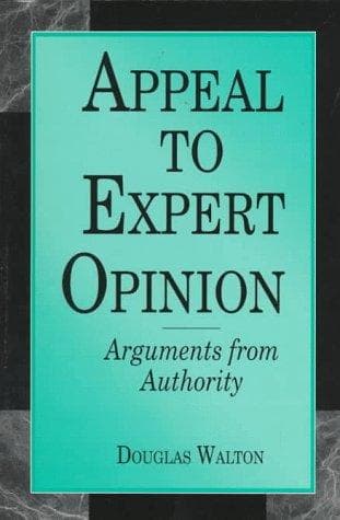 Cover image for Appeal to expert opinion