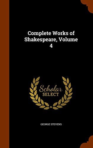 Cover image for Complete Works of Shakespeare, Volume 4