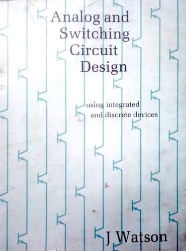 Cover image for Analog and switching circuit design