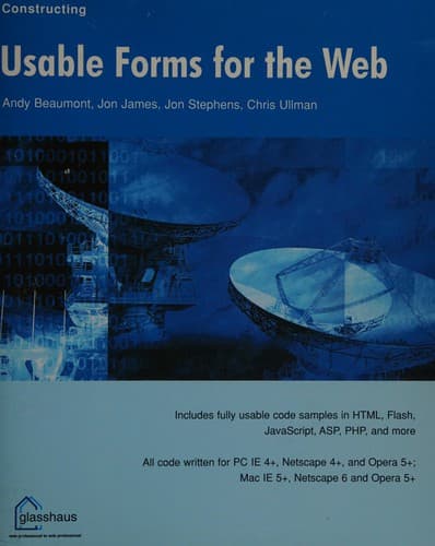 Cover image for Usable forms for the Web