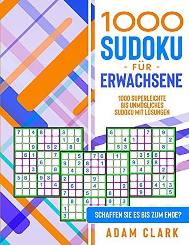 1000 Sudoku für Erwachsene