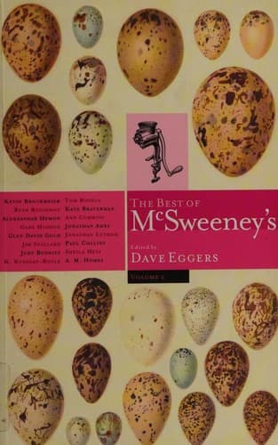 Cover image for The Best of Mcsweeney's