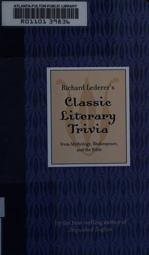 Cover image for Richard Lederer's classic trivia