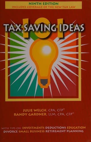 Cover image for 101 tax saving ideas