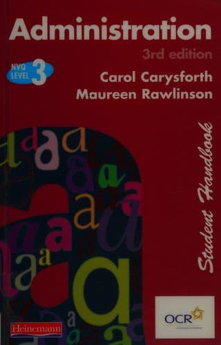 Cover image for Administration.
