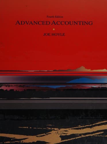 Cover image for Advanced accounting