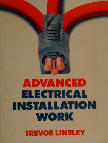 Cover image for Advanced electrical installation work