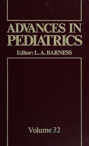 Cover image for Advances In Pediatrics