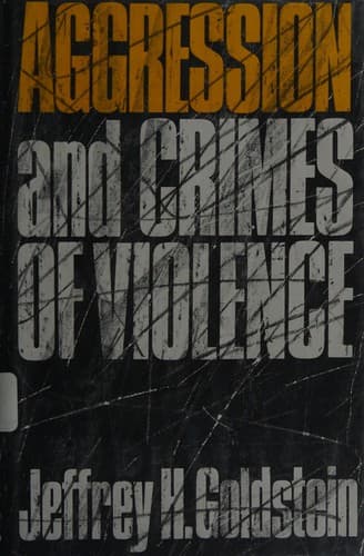 Cover image for Aggression and crimes of violence