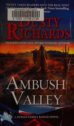 Cover image for Ambush valley