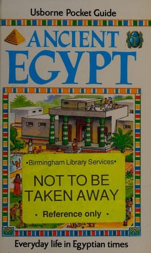 Cover image for Ancient Egypt (Usborne Pocket Guide)