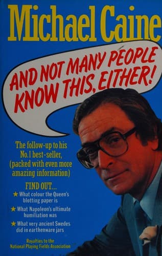 Cover image for And Not Many People Know This, Either!