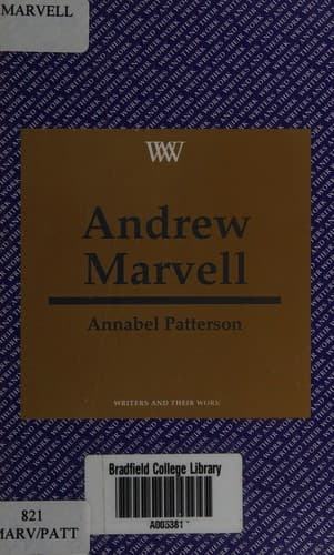Cover image for Andrew Marvell