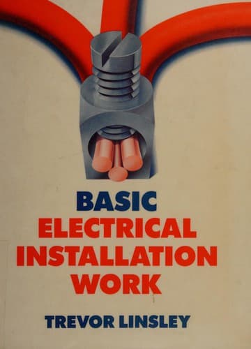 Cover image for Basic electrical installation work