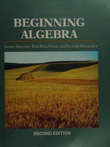 Cover image for Beginning algebra