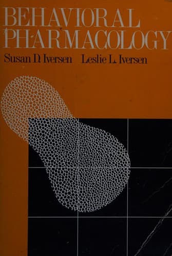 Cover image for Behavioral pharmacology