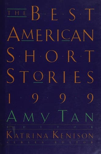 Cover image for The Best American Short Stories 1999