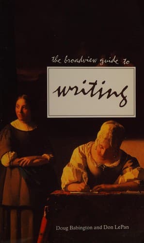 Cover image for The Broadview Guide to Writing