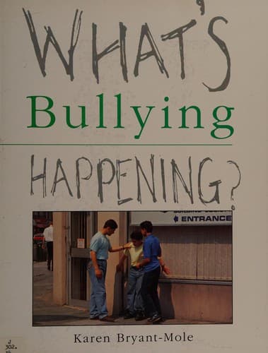 Cover image for Bullying (What's Happening?)