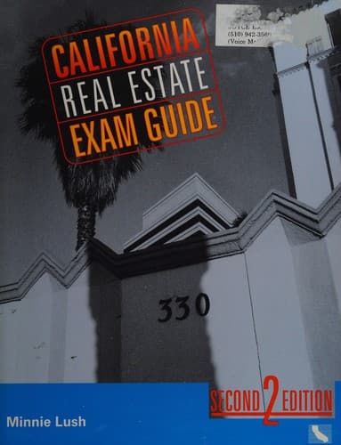 Cover image for California Real Estate Exam Guide