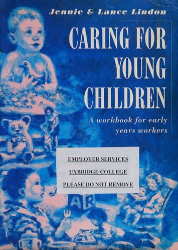 Cover image for Caring for young children
