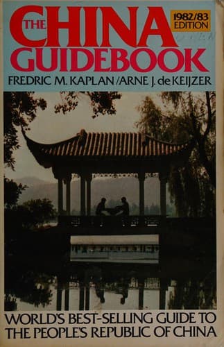 Cover image for The China guidebook