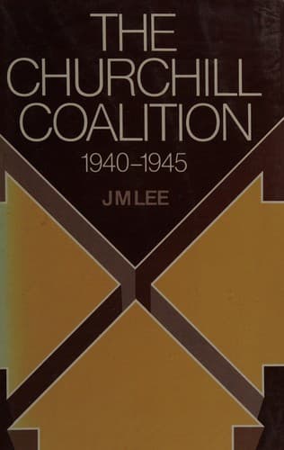 Cover image for The Churchill coalition, 1940-1945