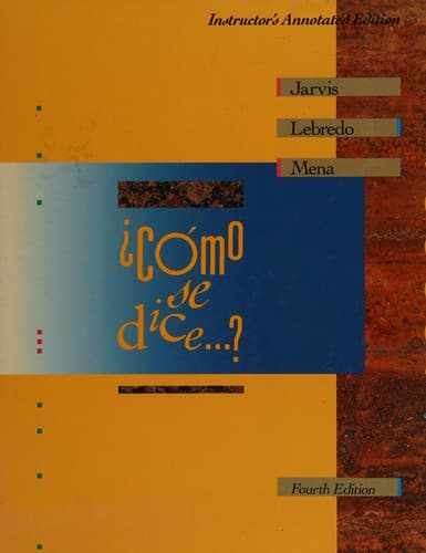 Cover image for Cómo se dice-- ?