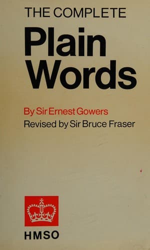 Cover image for The complete plain words