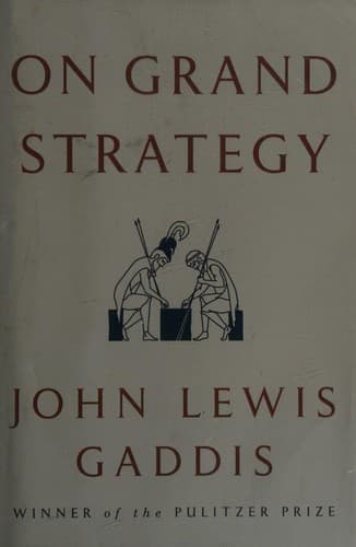 Cover image for On grand strategy